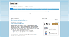 Desktop Screenshot of blog.royalkraft.com